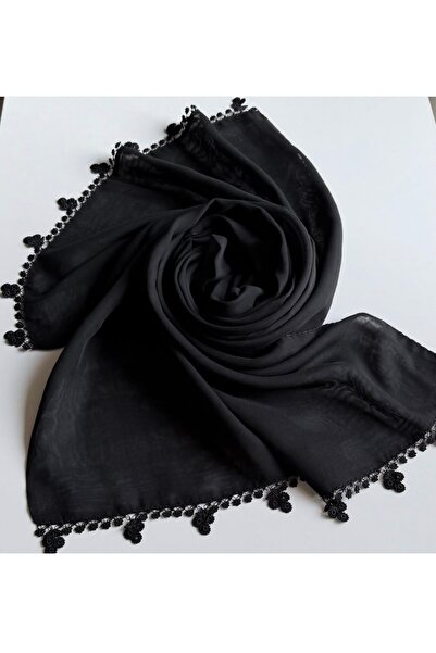 Nimet Abla Butik Hand Embroidered Shawl Hijab