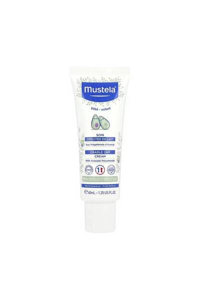 TOPONEE Mustela Anti-Dandruff Cream, Fragrance-Free (Liquid), 40 ml