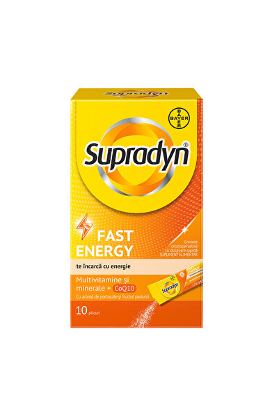 Other Supradyn Multivitamine și Minerale cu Energie Rapidă, 10 pliculețe, Bayer