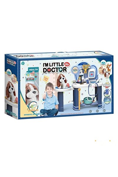 OEM DIY I'm Little Doctor Set - 24-Inch Water Medical Care Table with Plush Teddy Dog