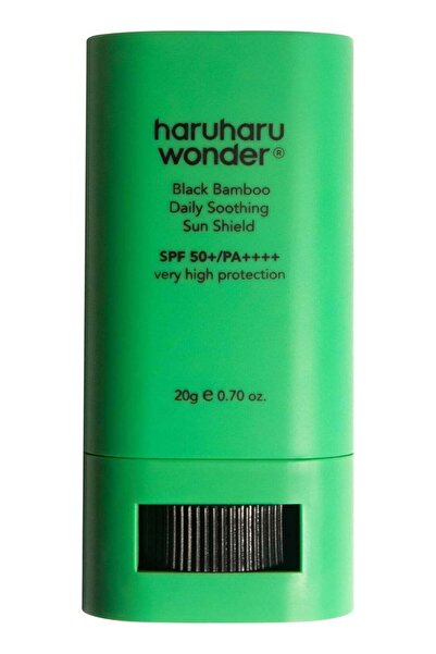 Haruharu Wonder واقي شمسي يومي مهدئ من الخيزران الأسود بعامل حماية من الشمس SPF50+ PA++++