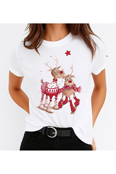 OEM 100% Cotton T-shirt Christmas Team 2