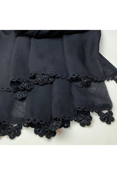 Nimet Abla Butik Hand Embroidered Shawl Hijab