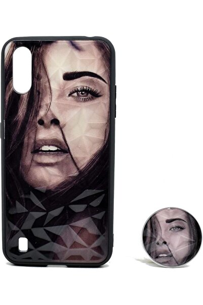 Generic Crystallized Girls Photos Pattern Fashionable Phone Cover For Samsung Galaxy A01