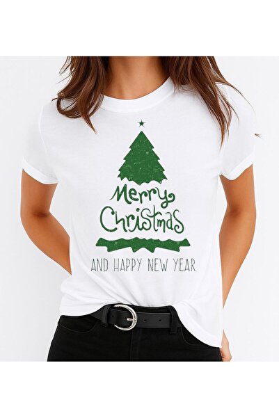 OEM 100% Cotton T-shirt Happy New Year