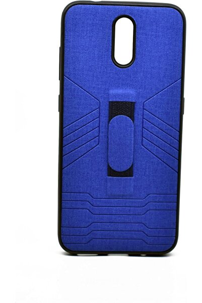 Generic Leather Cover with Holder for Nokia 2.3 (Blue)