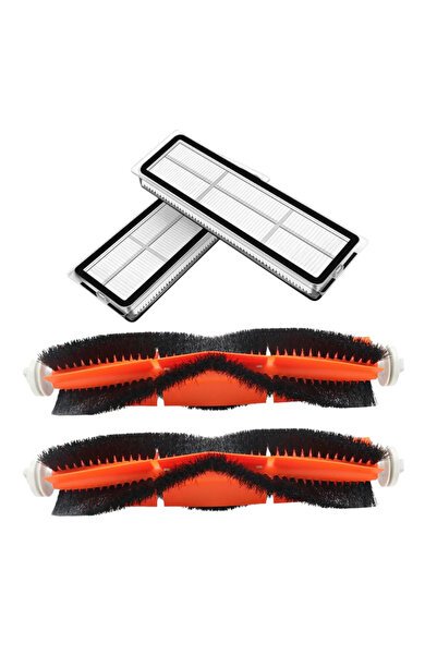 ROPALDE Xiaomi Vacuum Mop 2 Ultra (Stytj05Zhmhw) Robot Vacuum Cleaner Compatible Set of 4 - Spare Parts Set