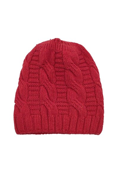 AXE SPORTSWEAR Winter Soft Textured Wool Hair Knitting Pattern Thick Knitwear Tuşe Scarf and Beanie 2-Piece Set