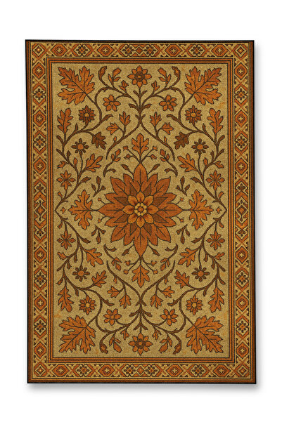 Rugs Modern Halı MOSSO Μπλε Μωβ Αποχρώσεις Έθνικ Λουλούδια με Σχέδιο Υφαντή Β...