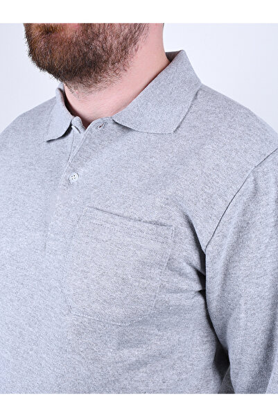 By Okat Polo Neck Sweatshirt with Pockets, 2-Ply Fleece Inside, Soft Textured