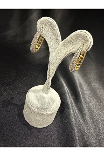 xUPING 14 k altın kaplama taşlı küpe