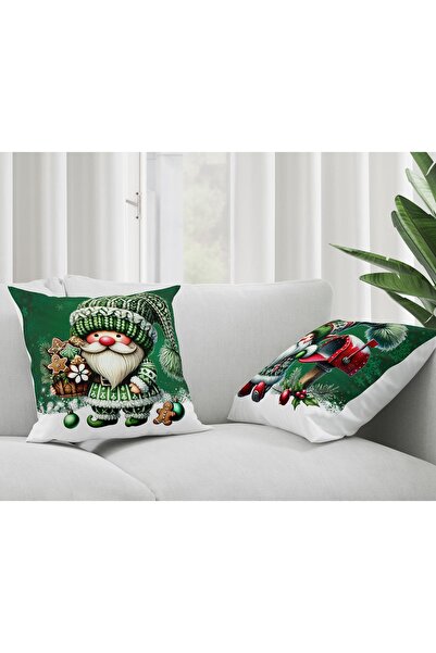 Şah Dekor Set de cu imprimeu huse de pernă cadou digitale cu model pitic, tem...