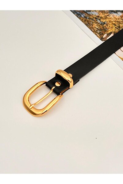 Mynoa Gold Bridge Buckle Women's Belt, Jacket Belt, Trouser Belt.
