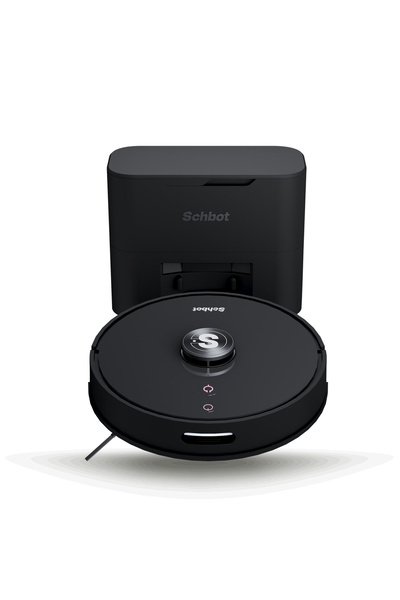 schbot F2 Pitbox Pro – Aspirator robot 3 în 1, golire automată, funcționare 170 min