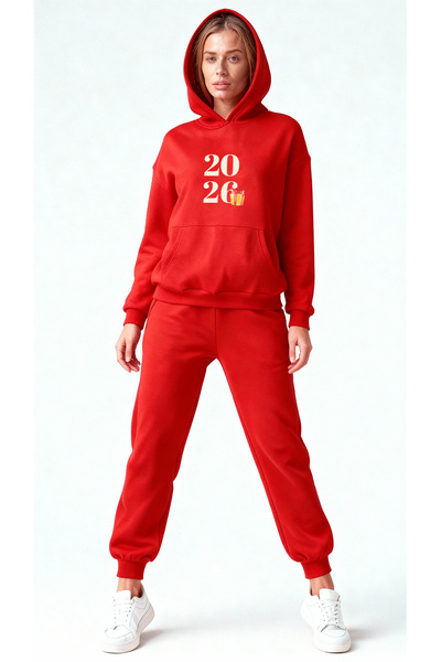 ClubSpaceAstro 2026 Printed New Year Special Design – Unisex, Comfortable Fit, Hooded Upper & Lower, New Model