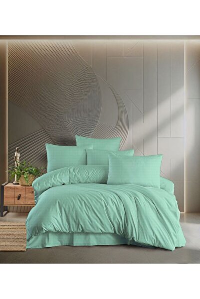 GENÇEV HOME COLLECTİONS Double Duvet Cover Set with Elastic Sheets