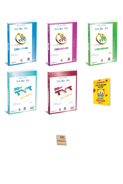 Üç Dört Beş Yayıncılık 345 TYT 2026 Matematik Türkçe Fen Fizik ve Kimya Denem...