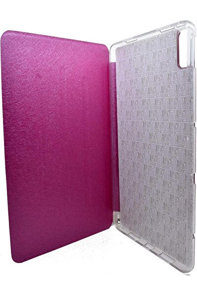 Generic Folio Stand Protective Flip Cover For Huawei MatePad 10.4 inch (Pink)