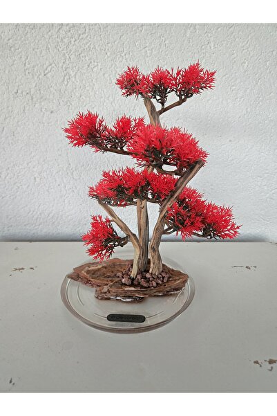 Decoroon El Yapımı Epoksi Tabanlı Bonsai Ağaç Dekoru – 3 Renk Seçeneği (Yeşil...