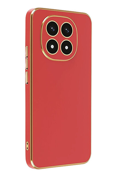 cepmoda Xiaomi Redmi Note 14 Pro (4g) Case Camera Protection Glossy Gold Stri...