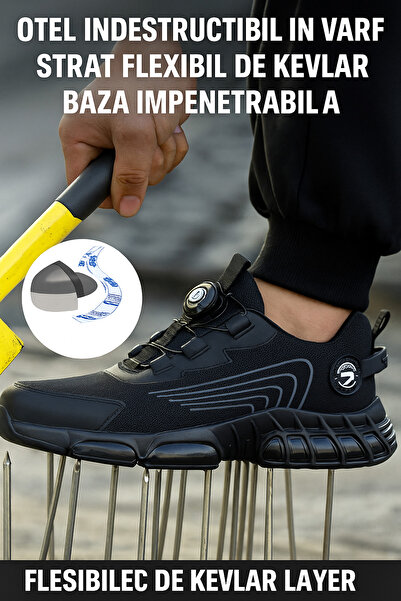Safedy KEVLOREX safety shoes, indestructible with impenetrable sole and steel toe cap