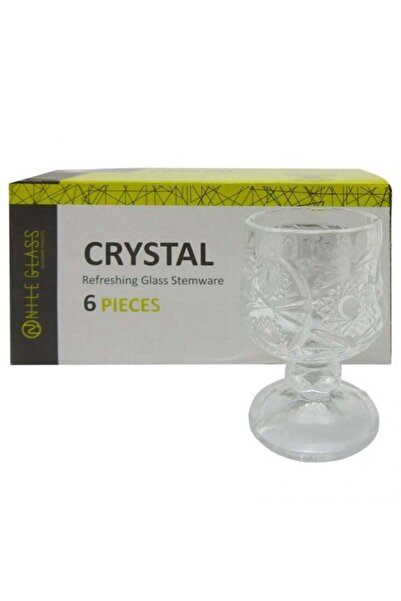 CRYSTAL Small Glass 4 x 7 cm - 6 pcs
