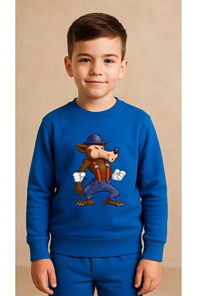 playwear Set pentru copii Hanorac cu imprimeu FOX pentru fete și băieți, cu g...