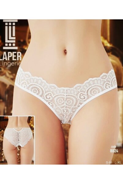 NightLove Lace Patterned Kilot 8024