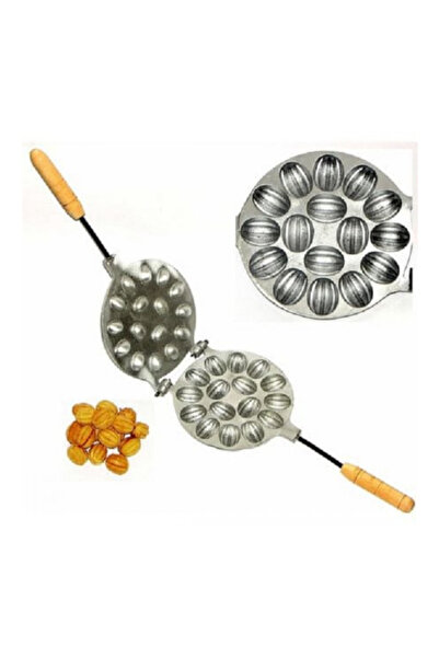 OEM Nut Cake Pan, Premium, 16 Holes, Hard Aluminum, Diameter 15 cm