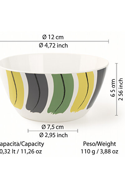 Omada Bowls - PLEXART Bowl d12 cm - Swing