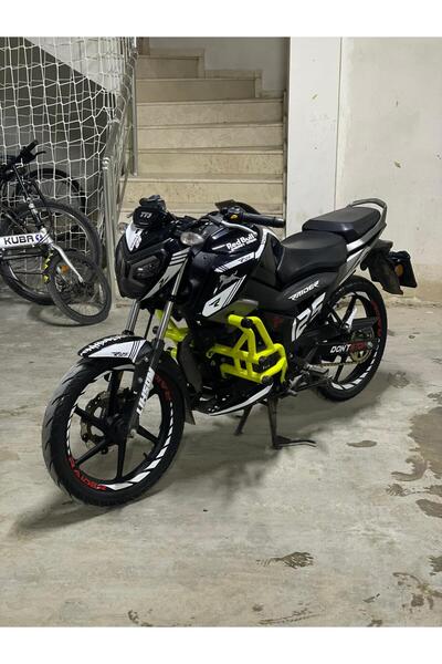 unifol TVS RAİDER KAPLAMA STİCKER SET (KARA VEBA)