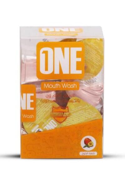 The One Touch غسول الفم بالكبسولات المتطورة بنكهة الخوخ من ذا ون تاتش 20 كبسو...