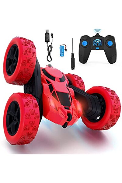 Arabest سيارة تحكم عن بعد، سيارة دفع رباعي، تدور بزاوية 360 درجة، مزودة بمصاب...