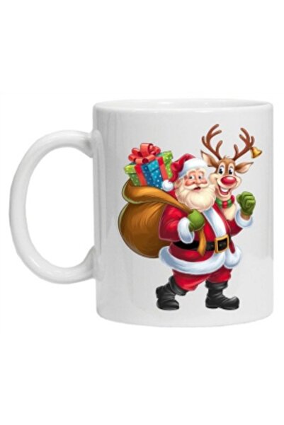 CRD PRINT Personalized mug with 'Funny Santa' print, model 14,
