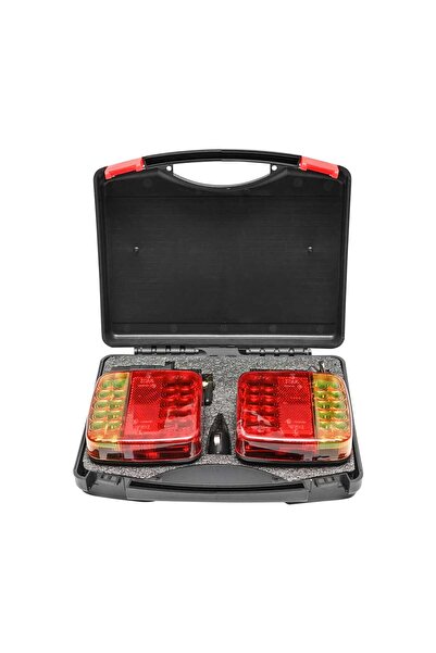 lumixauto Set de lămpi LED magnetice cu control WiFi și wireless, 12/24V, 2000mAh, IP65