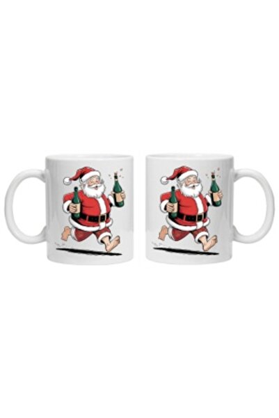 CRD PRINT Personalized mug with 'Funny Santa' print, model 12,