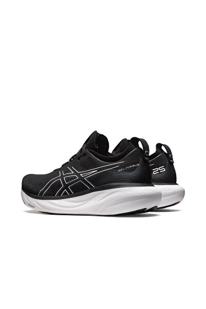 Asics Tiger Men and Women Gel-Nimbus 25 Outdoor Running Sneakers Black/White