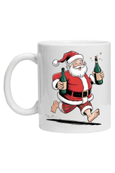 CRD PRINT Personalized mug with 'Funny Santa' print, model 12,