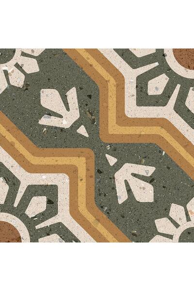 EGE SERAMİK 200X200 CASABLANCA YESIL MIX K:10 - 1 kutu 0.72 m2