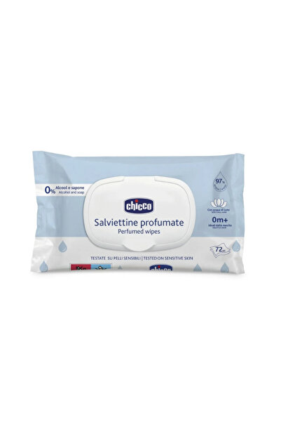 Chicco Baby Chicco – Șervețele umede pentru bebeluși, 72 bucăți