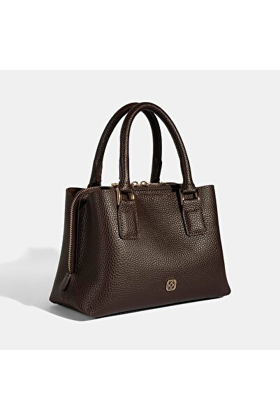 Desa Women's Brown Shoulder Strap Handbag