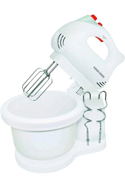 Black and Decker Black+Decker Stand Mixer – 5-Speed Hand Mixer with Rotating Bowl, Turbo Function