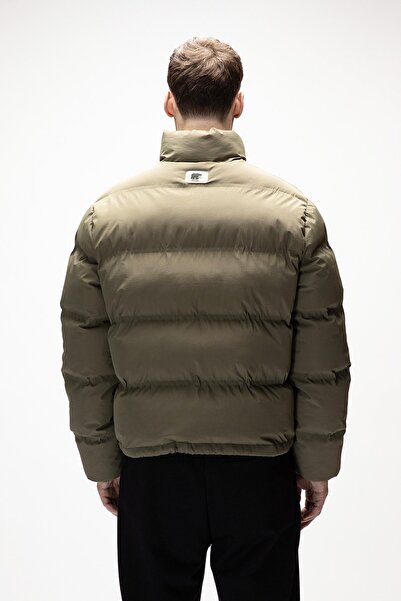 Bad Bear Amsterdam Khaki Puffer Hooded Men's Coat