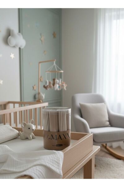 LOVE MAXX Baby Mouth Wipes, Unisex 10-Pack, Organic Cotton Soft