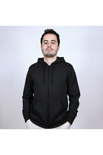 Besa με κουκούλα Φούτερ απλό, κομψό και άνετο, με φερμουάρ, διπλές τσέπες! Κατάλληλο για κάθε στυλ