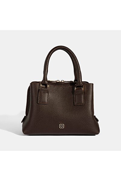 Desa Women's Brown Shoulder Strap Handbag