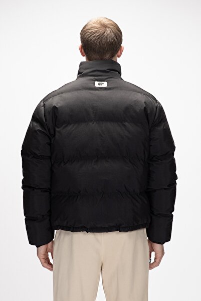 Bad Bear Amsterdam Black Puffer Hooded Men's Coat