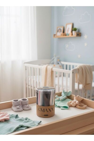 LOVE MAXX Baby Mouth Wipes, Unisex 10-Pack, Organic Cotton Soft