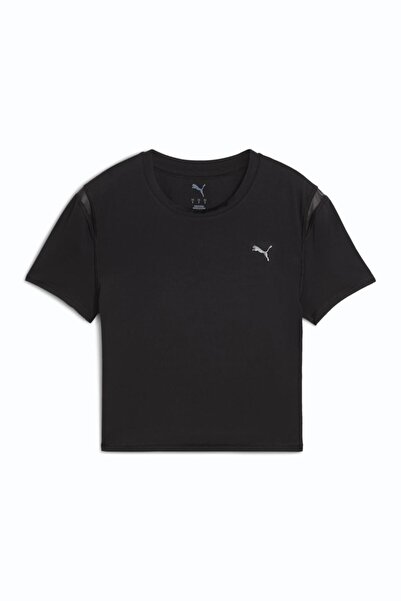 Puma Shape Baby Training Tee Women Black Color T-Shirt
