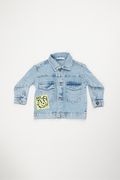 PAULMARK Baby Boy Detailed Denim Jacket